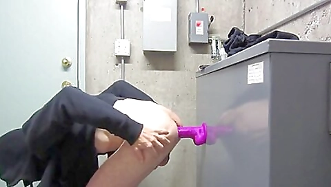 Saucy brunette slut and fuck for cock