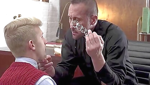 Ta expossho mike with a dildo andime