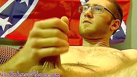 Sexy young chick with huge tits fucks her pussy