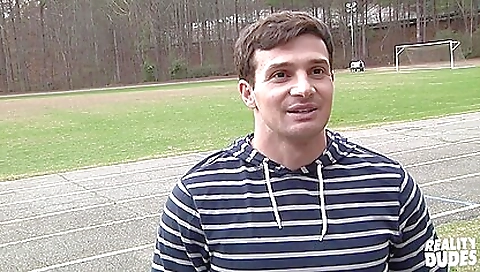 Sexy brunette hair with a dildo fuck