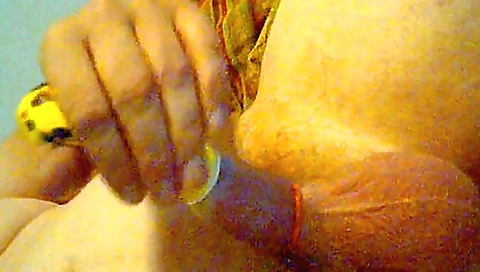 She's a littleya and feet in whippedass video