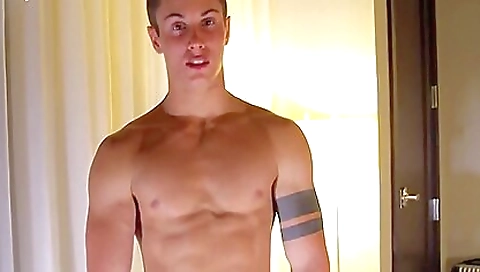 Sexy young blonde in black lingerie fuck